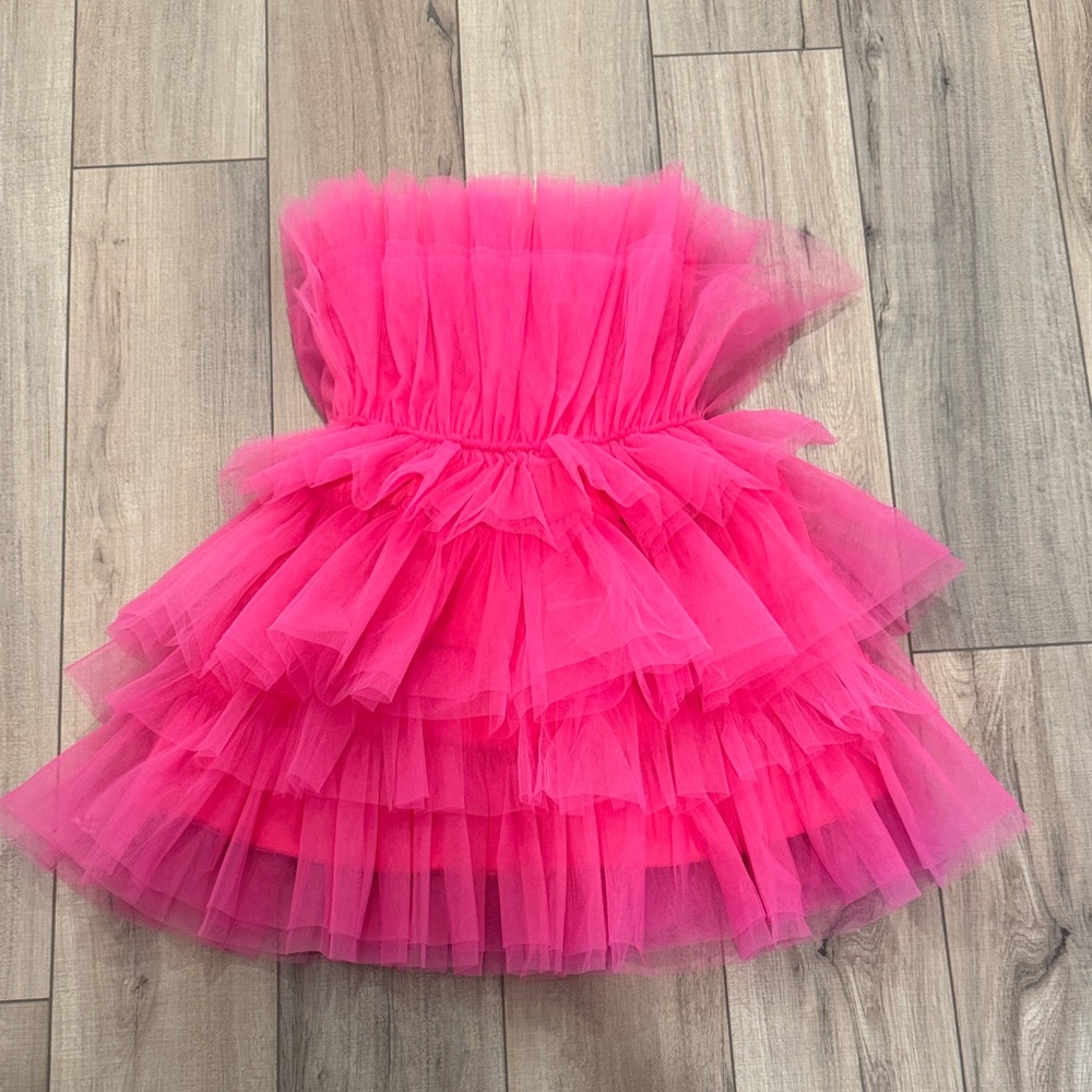 MARBLE Bright Pink Quilted Fabric